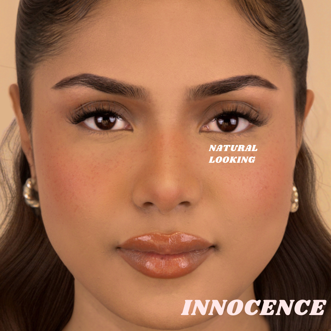 Natural Looking Pre-glued Lashes - Innocence